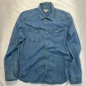 Calvin Klein Jeans snap down shirt